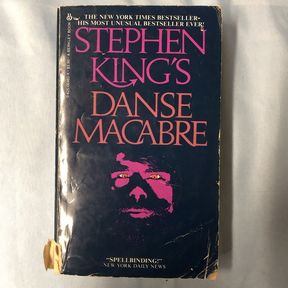 Danse Macabre by Stephen King Berkley 1983 Paperback Illustrated